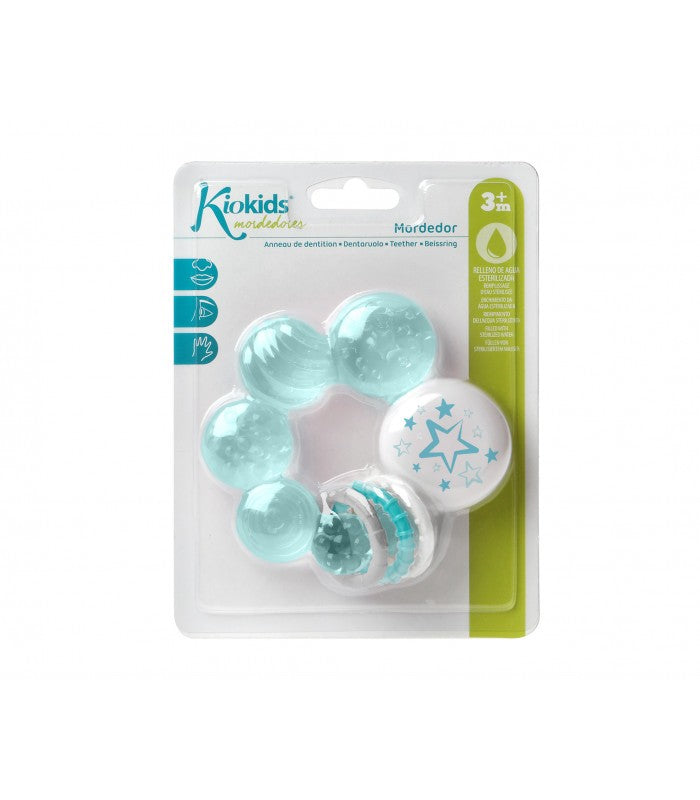 Mordedor De Frío Estrellas Azul De Kiokids