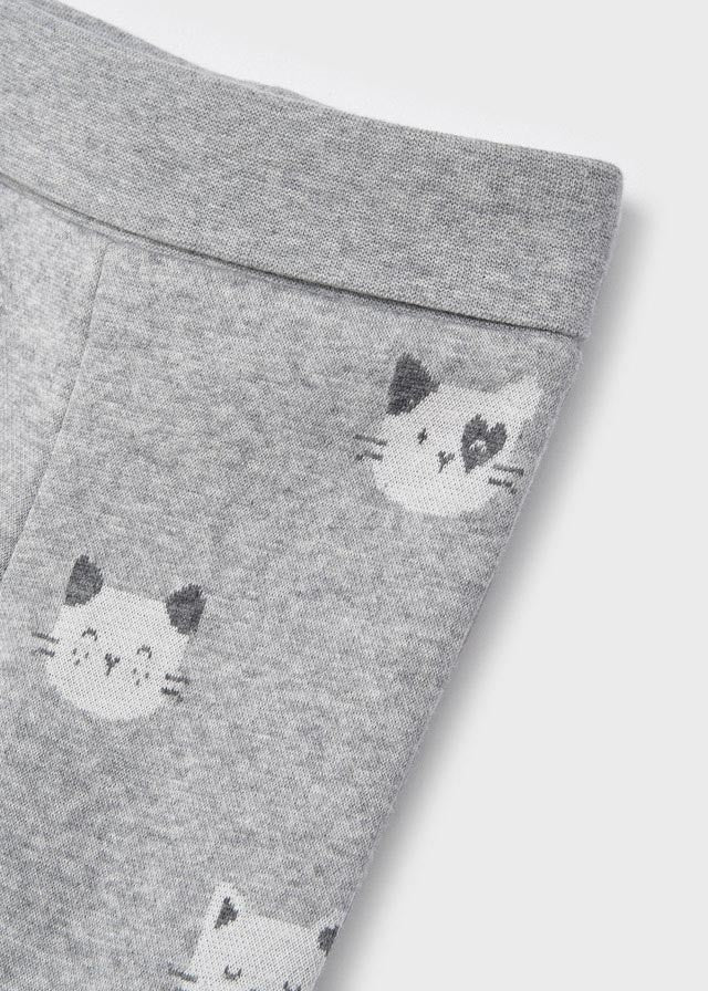 Conjunto polaina para recién nacida Gatitos ECOFRIENDS de Mayoral