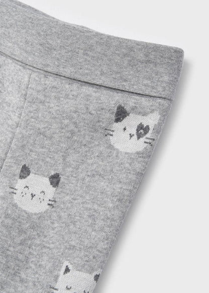 Conjunto polaina para recién nacida Gatitos ECOFRIENDS de Mayoral