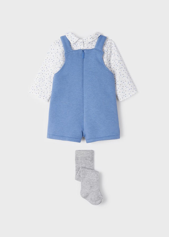 Conjunto peto con camisa y leotardo  ECOFRIENDS de Mayoral