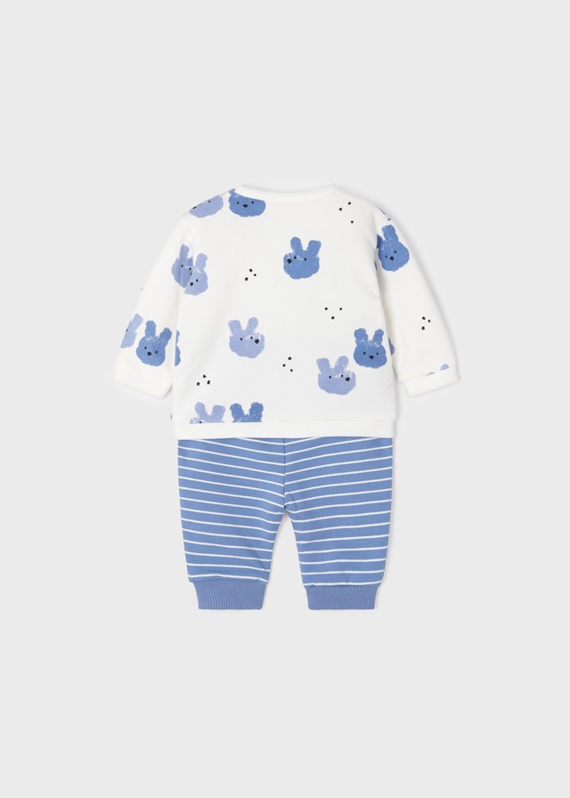 Conjunto 2 piezas punto conejitos ECOFRIENDS de Mayoral