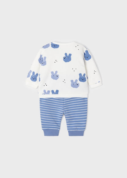 Conjunto 2 piezas punto conejitos ECOFRIENDS de Mayoral