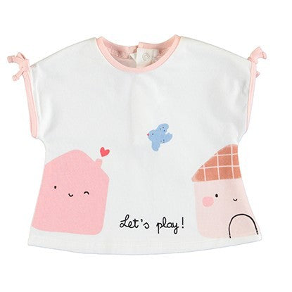 Camiseta manga corta niña m/c de Mayoral