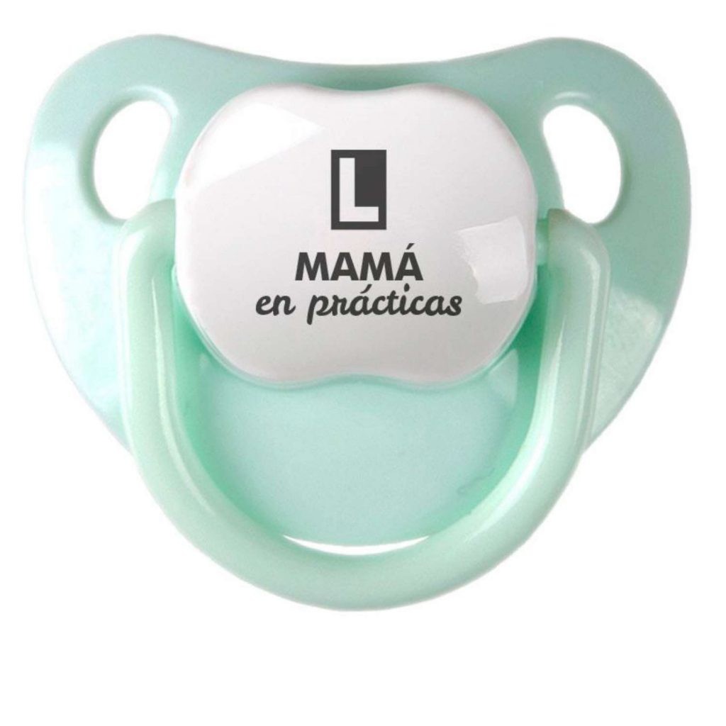 Chupete "Mamá en Prácticas" 0-6m de Mi Pipo