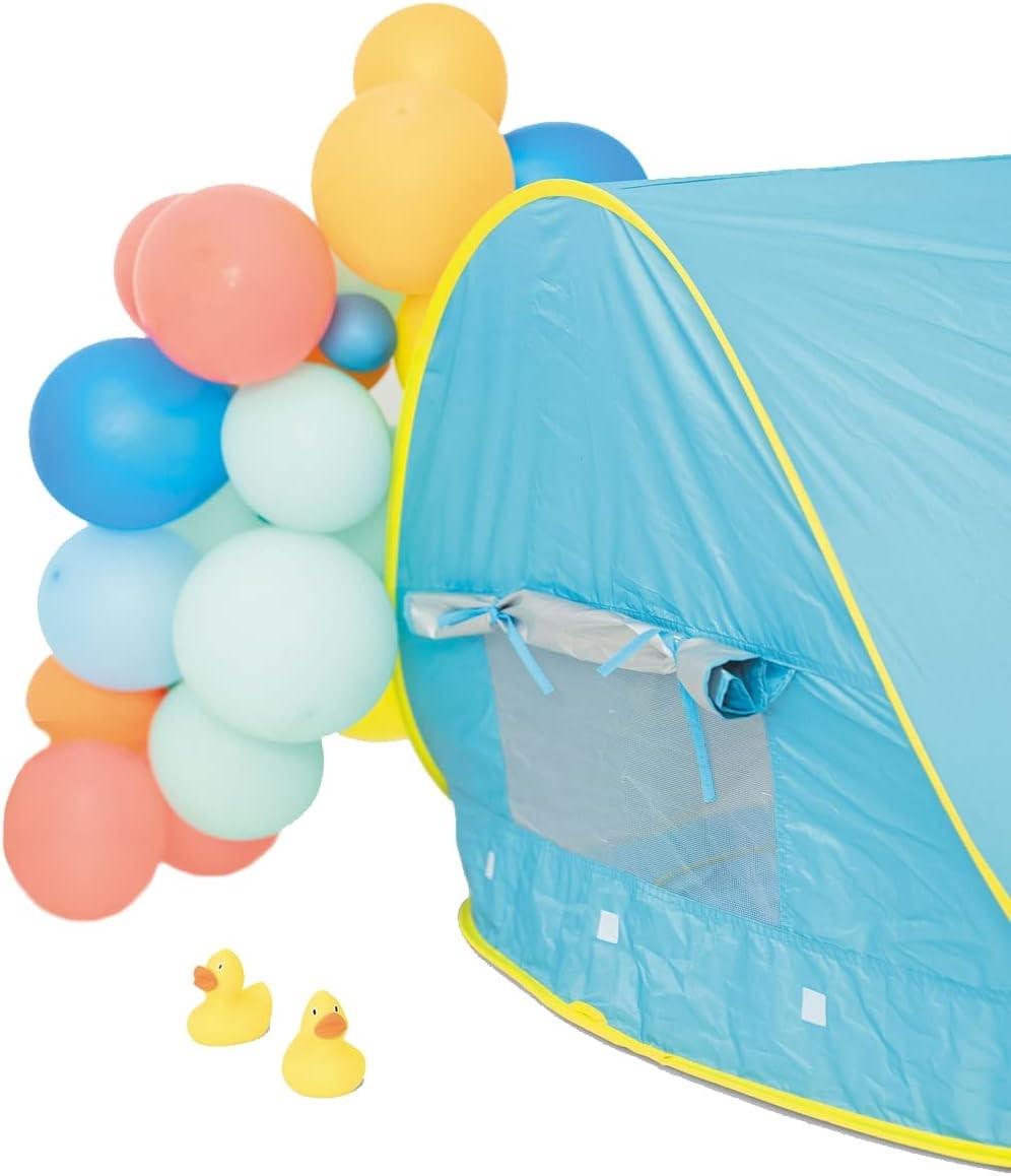 Olmitos – Tienda Pop UP de bebé con Piscina para Playa y jardín