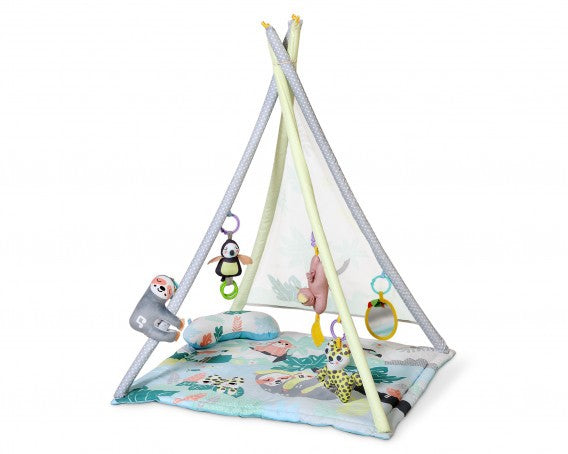 Teepee-Mantita de actividades Perezoso de Kiokids