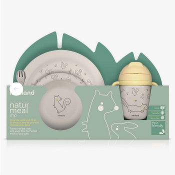 Vajilla naturmeal chip de Miniland