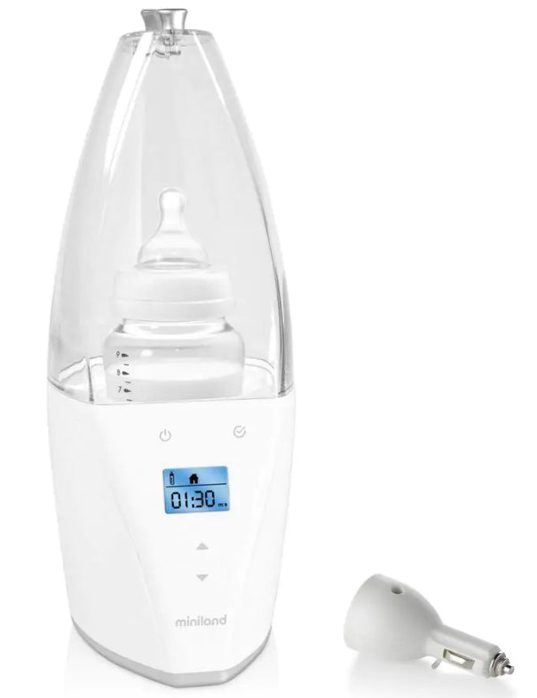 Calienta biberones y esterilizador warmy advanced de Miniland