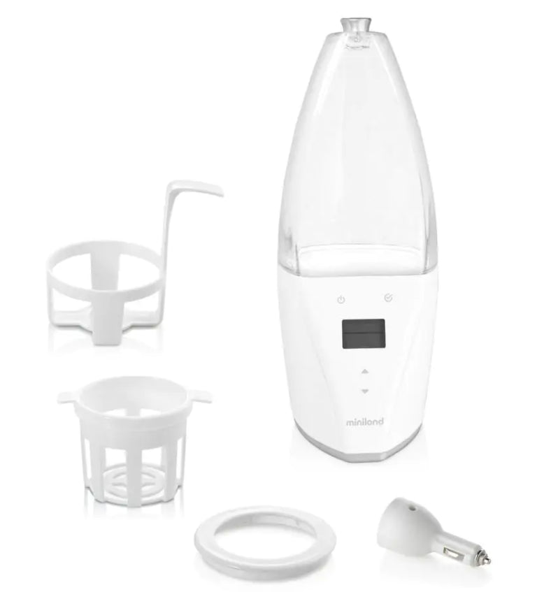 Calienta biberones y esterilizador warmy advanced de Miniland