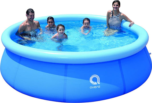 Piscina Redonda, Azul, 300 x 76 cm tranportable de Avenli Jilong
