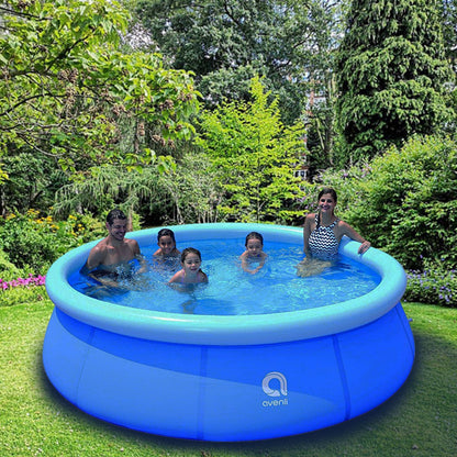 Piscina Redonda, Azul, 300 x 76 cm tranportable de Avenli Jilong