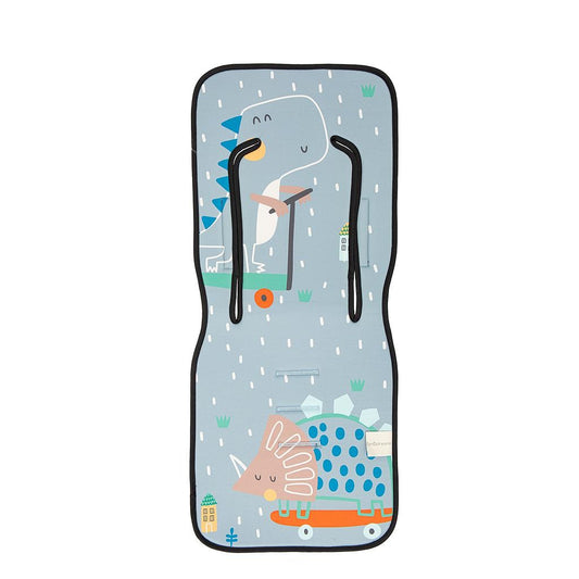 Colchoneta para silla paseo estampada Scooter Dinos de Bimbidreams