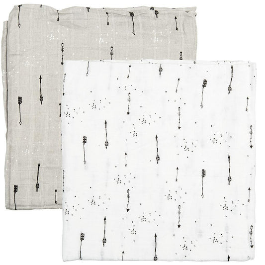 Pack 2 gasas bambú Flechas Arrow de Bimbidreams