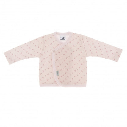 Conjunto de jubón cruzado polaina algodón estampado hojas de Cambrass