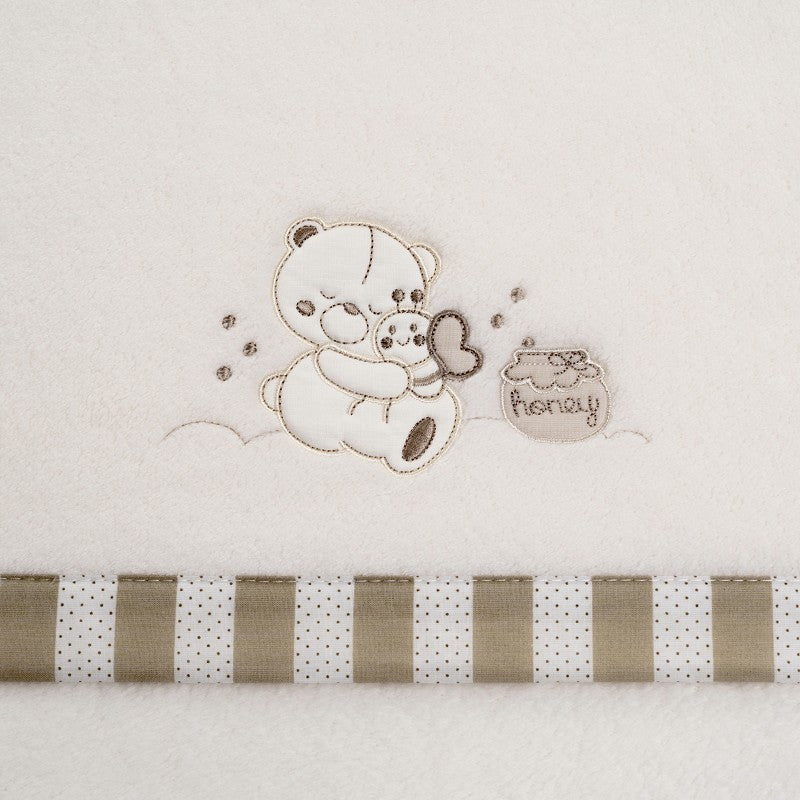 Tríptico cuna coralina Honey Bear de Interbaby