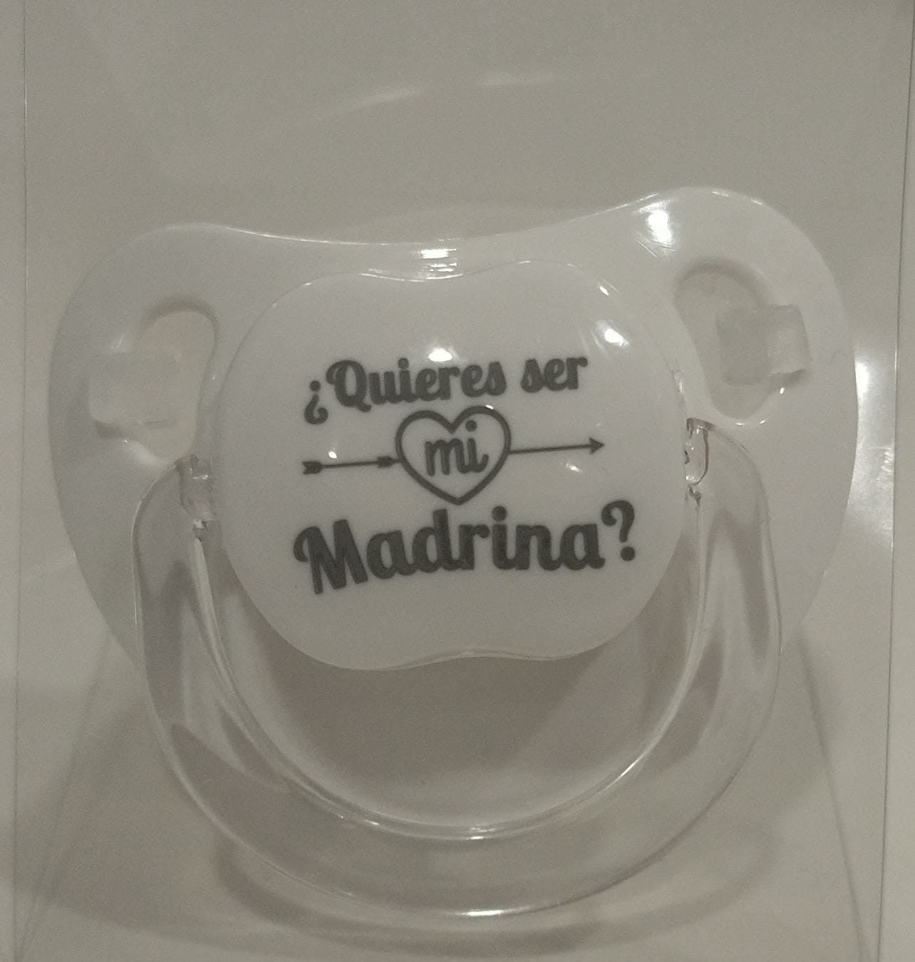 Chupete ¿Quieres ser mi Madrina? 0-6m Mi Pipo