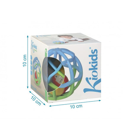 Pelota sonajero blandito con luz y sonido de Kiokids