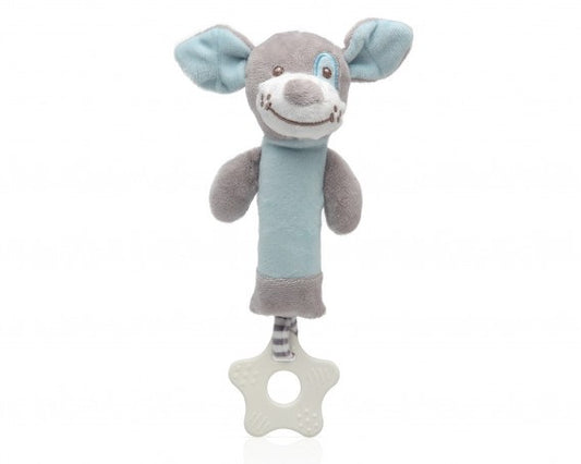 Sonajero mordedor peluche Perrito de Kiokids