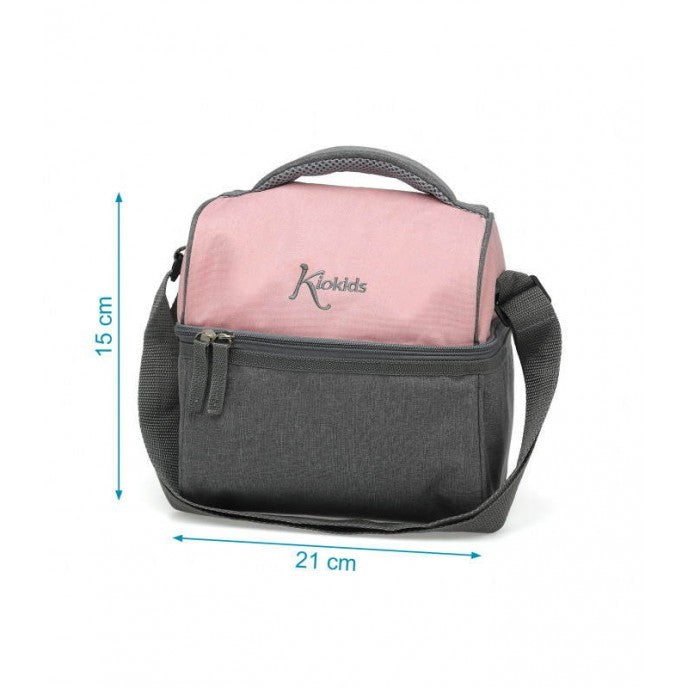 Bolsa térmica nevera para merienda termosellada  22X15X21 cm de Kiokids