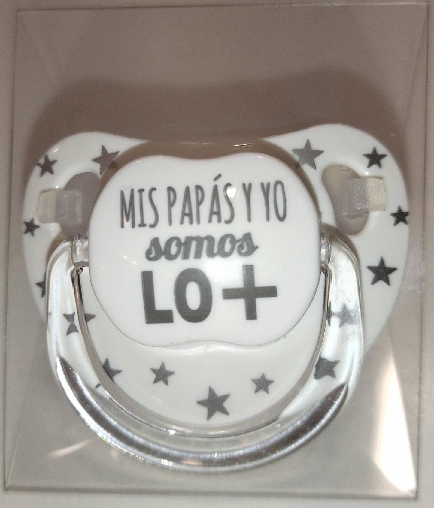 Chupete "Mis Papás y Yo somos lo +" de Mi Pipo
