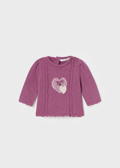 Jersey Jacquard Corazón 2398 Mayoral