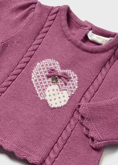 Jersey Jacquard Corazón 2398 Mayoral