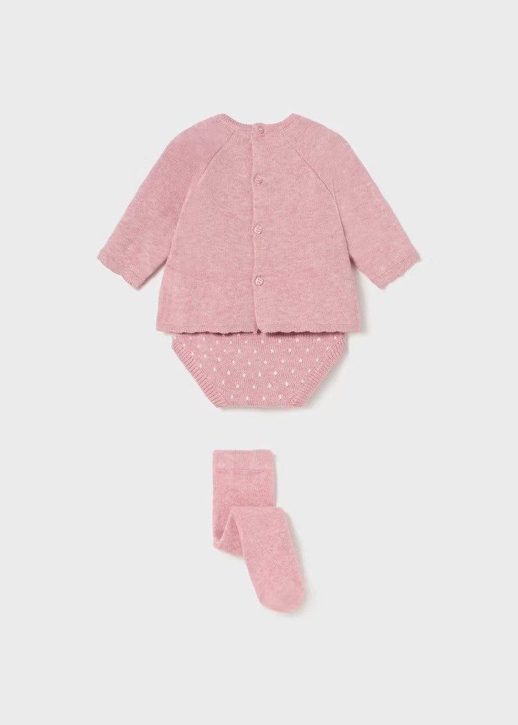Conjunto 3 piezas tricot Better Cotton Osito 2234 Mayoral