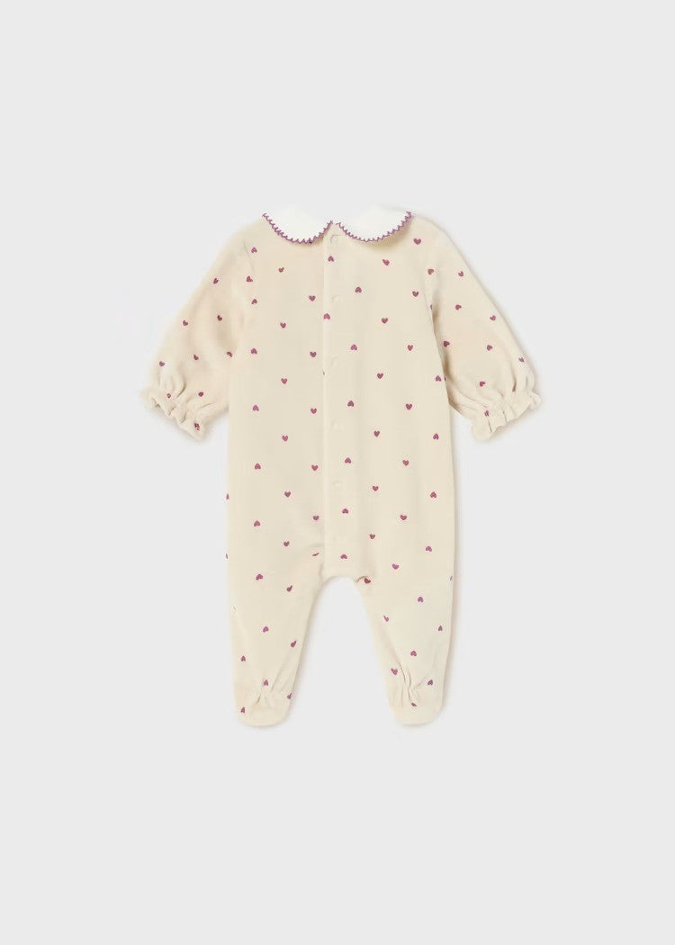 Pijamas tundosado Better Cotton corazones 2736 Mayoral