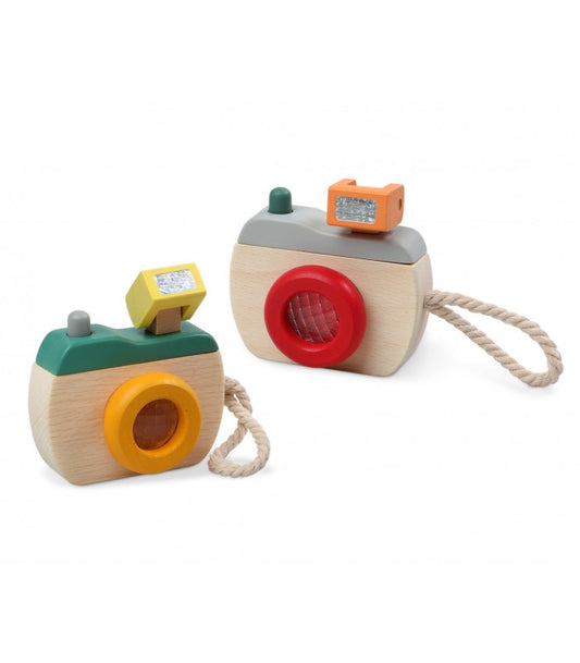 Juguete Cámara de Fotos en madera de Kiokids