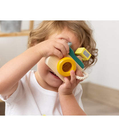 Juguete Cámara de Fotos en madera de Kiokids