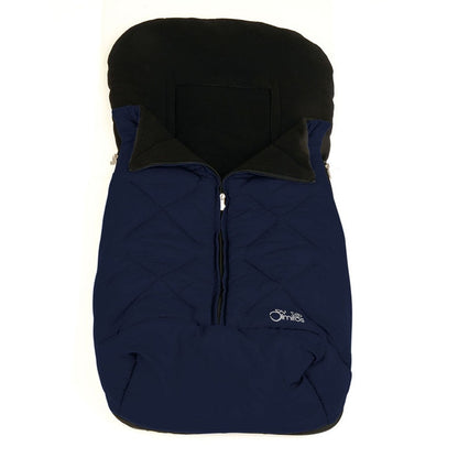 Olmitos – Saco Universal para silla de paseo Polar Extra Suave Azul Oscuro – Térmico y acolchado para cochecito