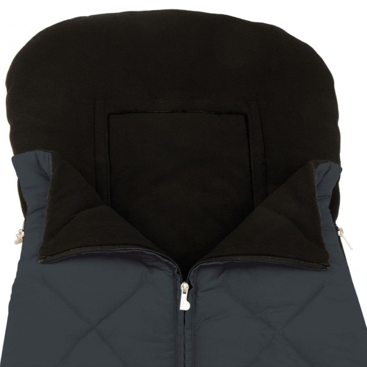 Olmitos – Saco Universal para silla de paseo Polar Extra Suave Azul Oscuro – Térmico y acolchado para cochecito