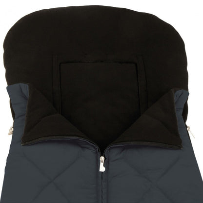 Olmitos – Saco Universal para silla de paseo Polar Extra Suave Azul Oscuro – Térmico y acolchado para cochecito