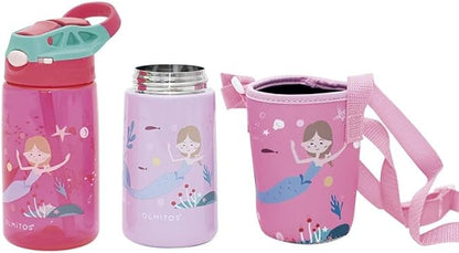 Set Botella Tritán + Botella Térmica Acero Inoxidable Olmitos