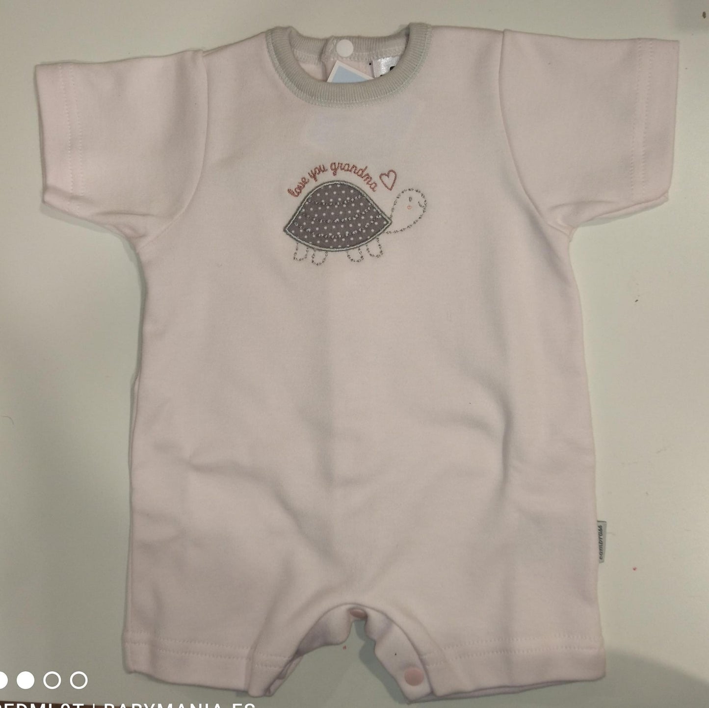 Pelele Corto Tortuga de Cambrass