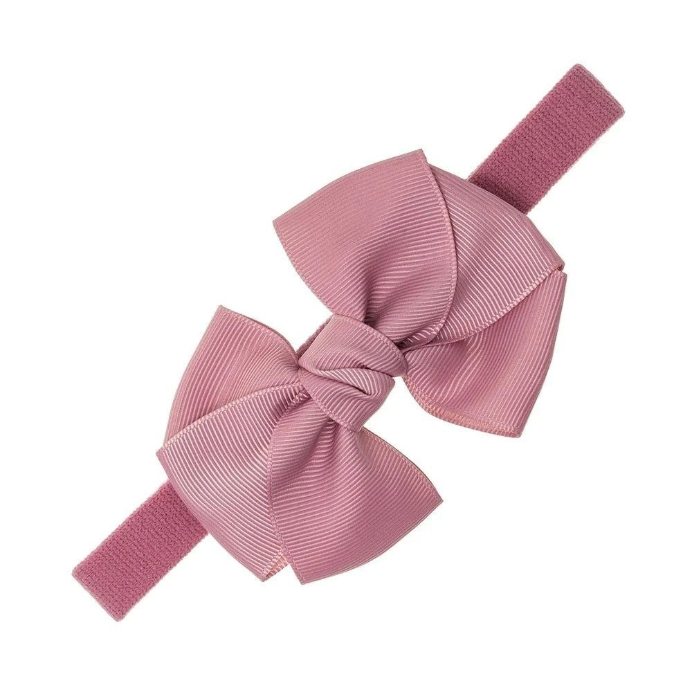 Turbante de Bebé con Lazo Triple Nudo Grosgrain de Siena