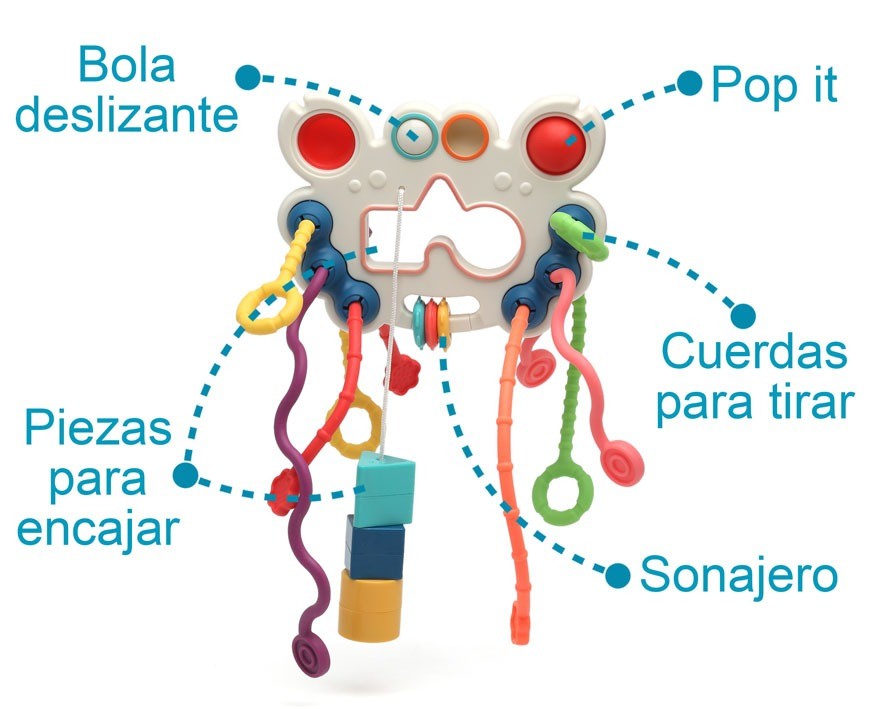 Juguete con actividades para Cuna y Cochecito de Kiokids