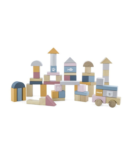 Bloques de Madera 60 pcs PolarB